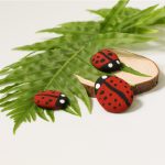 Ladybird rocks eco party bags