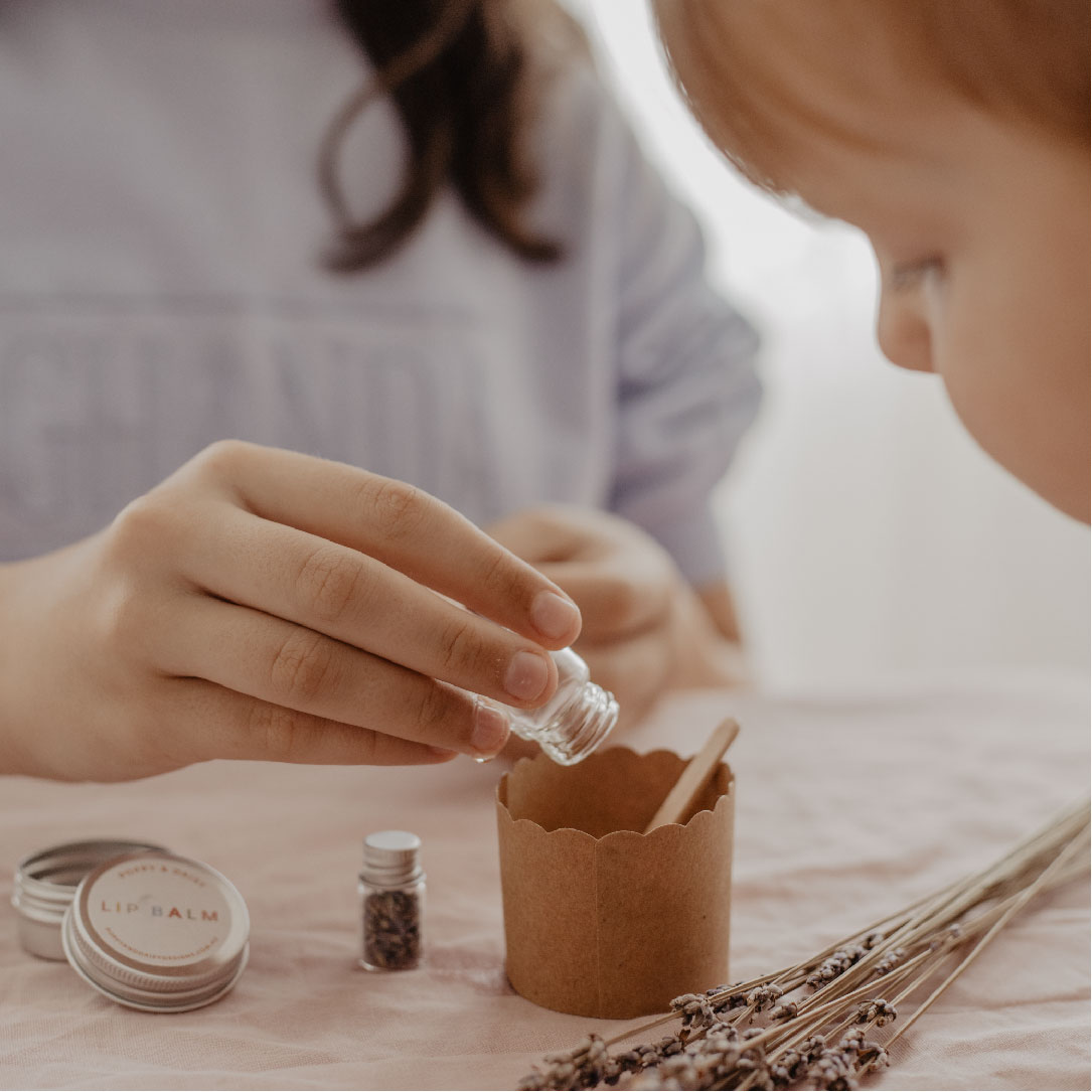 DIY Lip Balm mini eco kit for kids