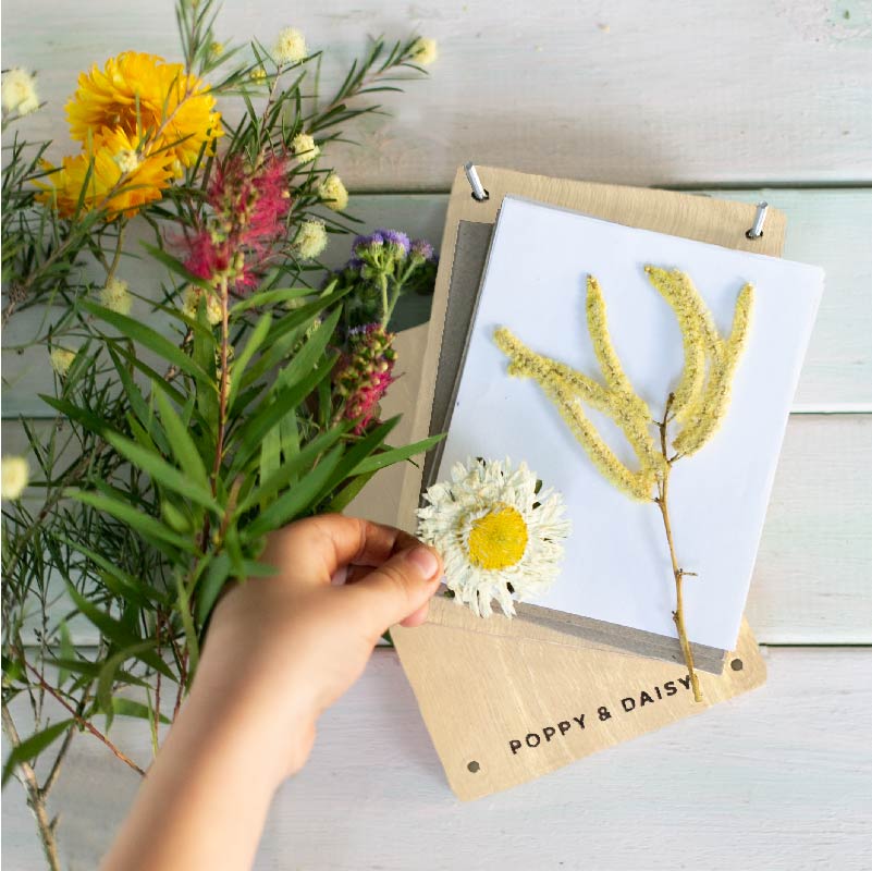 OUR TOP DIY CRAFT KITS FOR KIDS flower press