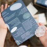 Mindful Moments blue affirmations and crystal kit for children Poppy and Daisy Designs 19
