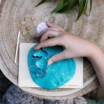 mermaid under the sea playdough eco party bag plastic free birthday activities and eco party bags for children australia