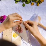 DIY nature bunting activity party plastic free eco activity party for kids australia
