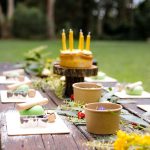 DIY woodland playdough activity party plastic free eco activity party for kids australia